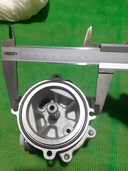 BƠM KHIỂN K3V63DT 4BL*13T*2 đường dầu*Cổ 80*Van ngoài-HD