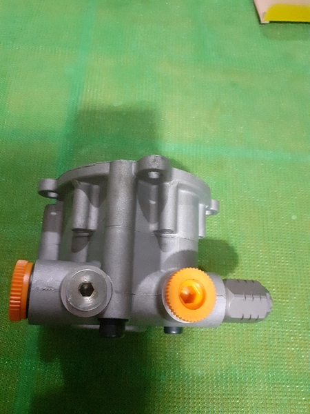 BƠM KHIỂN K3V112/ 4BL*12T*3 đường dầu*Cổ 90* Van ngoài- HANDOK