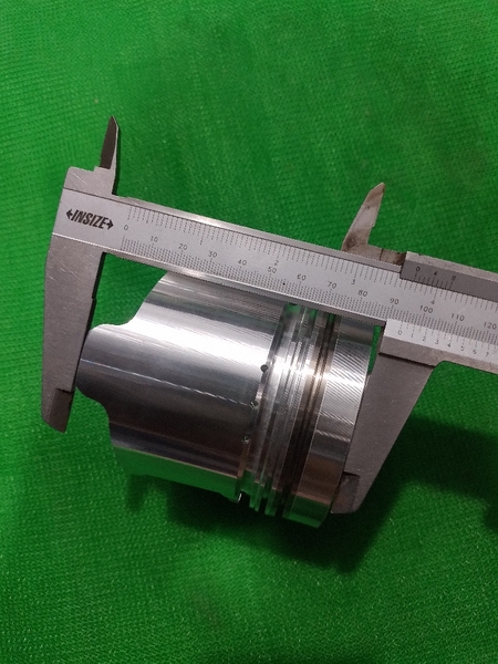 PISTON S6D95  KẸP THÉP HÃNG CLEVIT