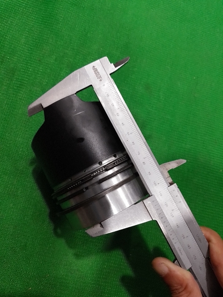 PISTON 4BD1/6BD1 nổ vuông đ.nhọn H112  ( CÓ KÈM XÉC MĂNG KONEKS XỊN)