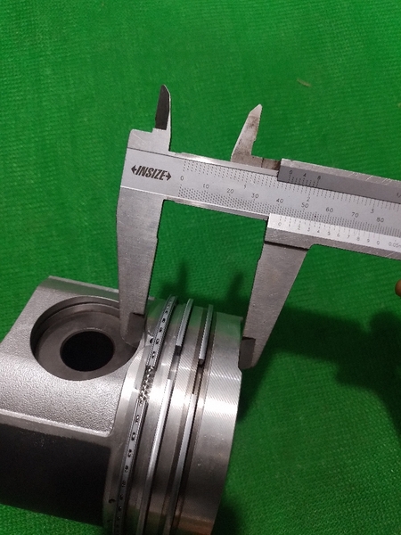 PISTON 6D108 nổ tròn 66 đỉnh nhọn KONEKS
