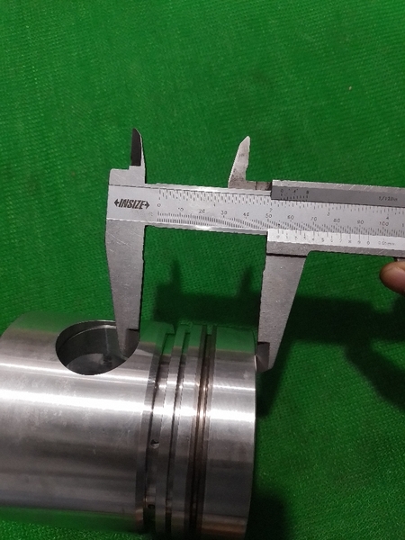 PISTON 4D105-1 nổ tròn đỉnh nhọn H120 IZUMI-DL