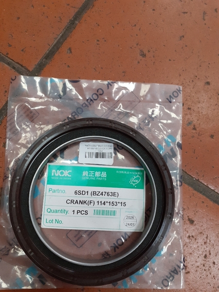 PHỚT ĐẦU TRỤC CƠ 6SD1 114*153*15 CÓ CA XOAY