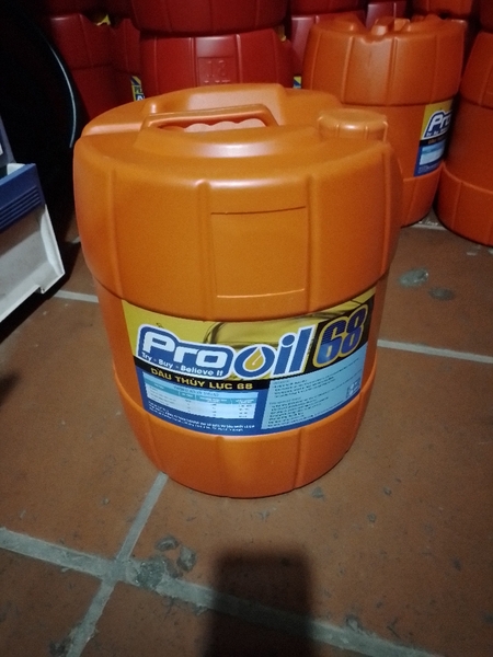 DẦU THUỶ LỰC  AW68 HM68 PRO-OLD ( CAN MÀU CAM)
