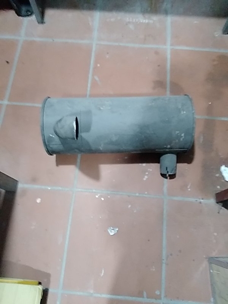 BẦU GIẢM THANH SH200 Ø250-590 2 ĐẦU NẰM TRÊN THÂN ĐR QUAY VÀO THÂN