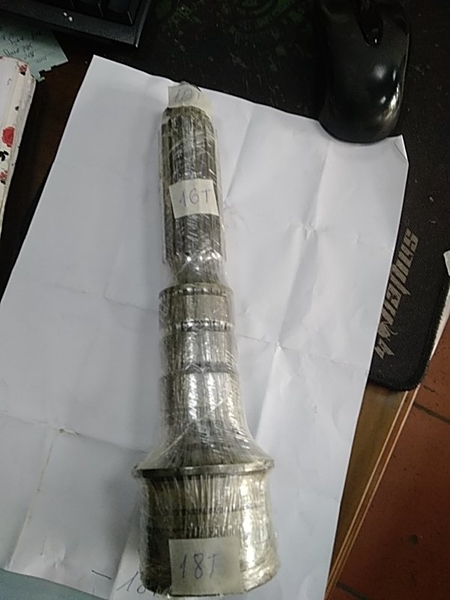 TRỤC BƠM HỘP SỐ S130-3 16T*18T*12T*L262- HL