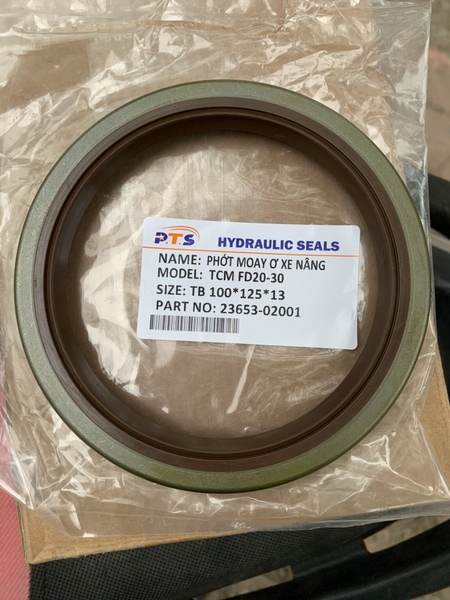 PHỚT MAY Ơ XE NÂNG TCM FD20-30 TRƯỚC 1.5T 100*125*13 - PTS HL
