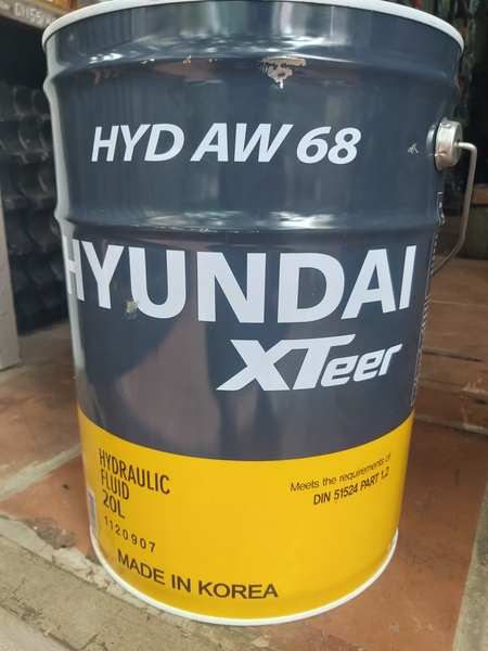DẦU THUỶ LỰC 68 HYUNDAI HM68 XTeer 20L XỊN
