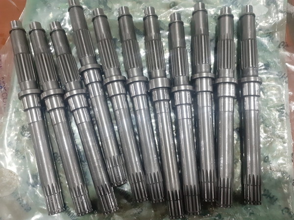 TRỤC BƠM DI CHUYỂN PC58/60 -7 14T*17T*L208