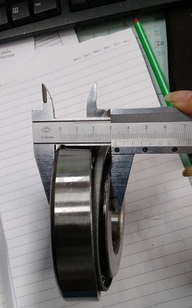 BI T7FC050 VÀNH CHẬU QUẢ DỨA S130 50*105*22/33 NSK