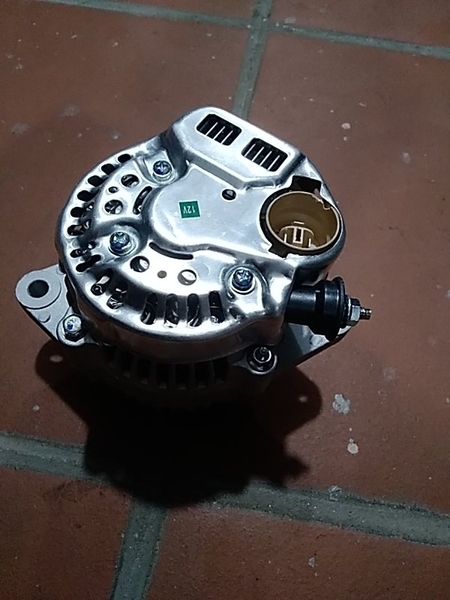MÁY PHÁT EX55/PC56-7 S4S 12V 45A 1 Rãnh*2 tai lệch tâm 152*rắc 3 chân t/giác ốc bắt ngang - WHC ( DÂY CU LOA BẢN F)
