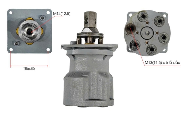 CỤM TAY TRANG EX120-1  ( 4 BU LÔNG TÂM 86*86 ) OEM