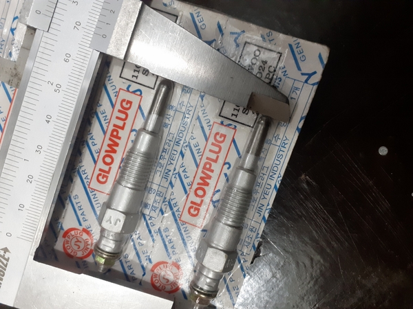 NẾN SẤY VỈ 24V: PN-07- DÀI 70*ZEN 9.5* GIÁC 12