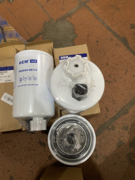 LỌC NHIÊN LIỆU DX55/ DX60 ĐỜI CAO ST20071 400504-00115 TRẮNG - OEM