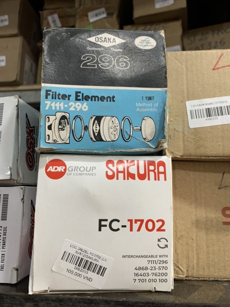 LỌC DIEZEL FC1702 P556245 (LU SV512) SKR/OSK
