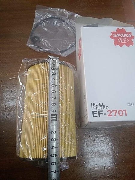 LỌC NHIÊN LIỆU SK200-8/400-8 CHUẨN  EF2701/ST20385/CX385/P502423 SAKURA
