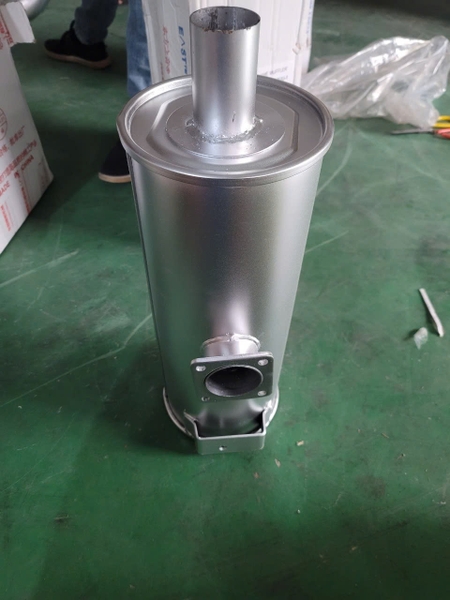 BẦU GIẢM THANH PC50UU-1 Ø180-450 ĐV BẮT BÍCH NẰM GIỮA THÂN BẦU ĐR NẰM ĐẦU ĐỐC