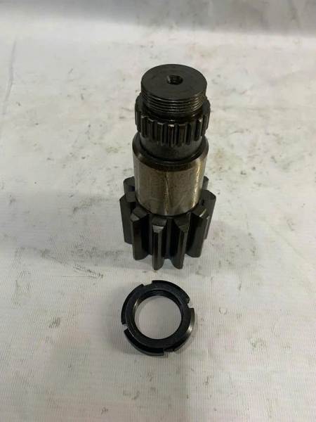 TRỤC QT PC20-6 PC30MR 11R*22T*136 CỔ THEN CÓ Ê CU d39.5*D68 HBR54 CỔ BI 45 - KHS
