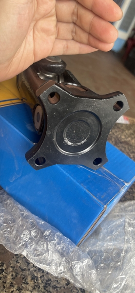 Trục cát đăng xe nâng Mitsubishi 4-5tấn, S6S/13R/L170/ mặt bích 4 ốc/ tâm ốc 58x80/HQ01-063A