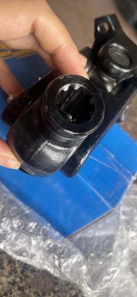 Trục cát đăng xe nâng Mitsubishi 4-5tấn, S6S/13R/L170/ mặt bích 4 ốc/ tâm ốc 58x80/HQ01-063A