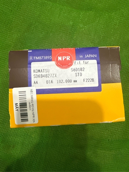 XÉC MĂNG 6D102 NPR XỊN
