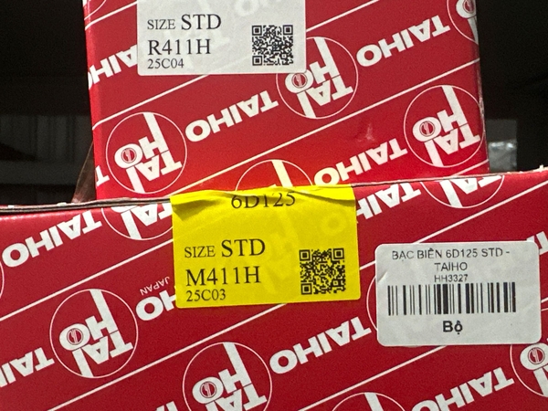BẠC BIÊN 6D125 STD - TAIHO/HT