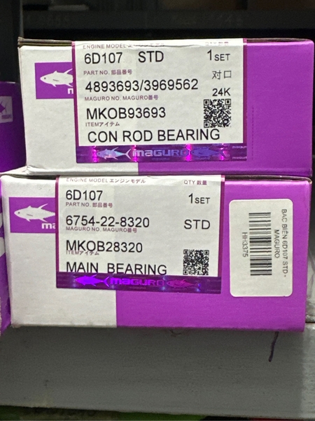 BẠC BIÊN 6D107 STD - MAGURO