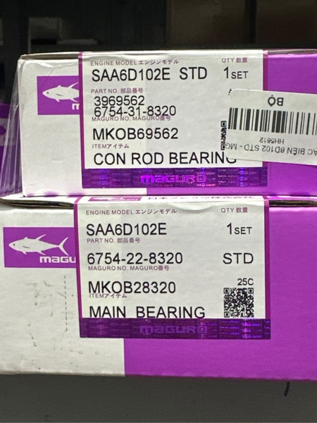 BẠC BIÊN 6D102 STD - MGR