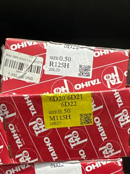 BẠC BIÊN 6D22 0.50 TAIHO-N
