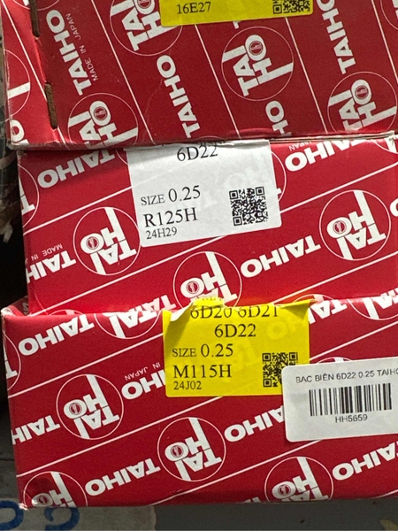 BẠC BIÊN 6D22 0.25 TAIHO