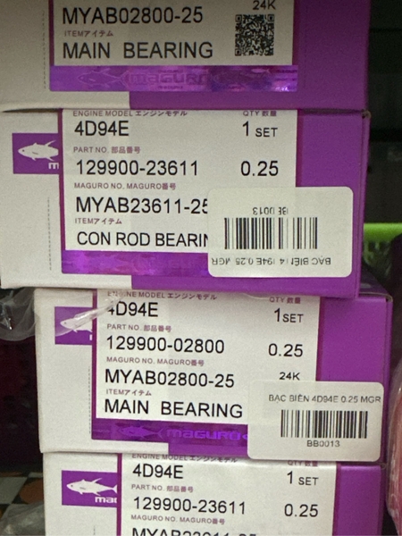 BẠC BIÊN 4D94E 0.25 MGR