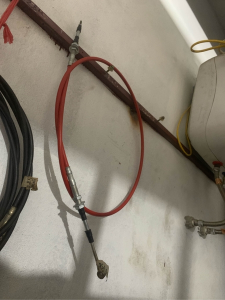 DÂY GA CỨNG 1.75M FI 5 1 đầu móc tròn