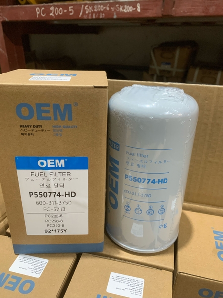 LỌC NHIÊN LIỆU P550774 FC5713 FC5504 FF5488  600-311-3750 OEM-HD XỊN