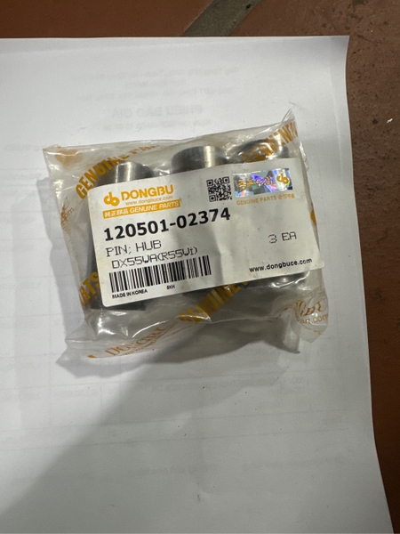 TRỤC CHẤU  DX55WA (ĐỜI CAO 18R)  DB