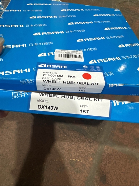 PHỚT SIN PHANH DX140/R1400-9 (FKM ) ASAHI (KIM CƠ ) CHỈ TO 255*4- 211-00159A