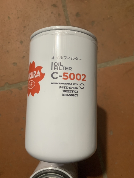 LỌC NHỚT JS2165 C5002 FJ3217 P550371 65.05510-5032 SAKURA