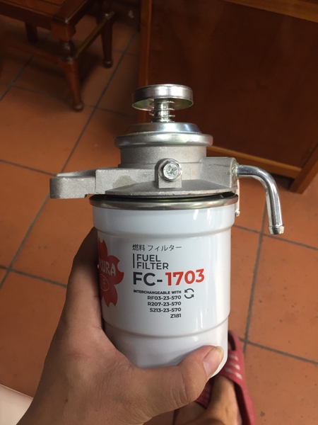 LỌC NHIÊN LIỆU FC1703 F8810 LỌC XE NÂNG SAKURA