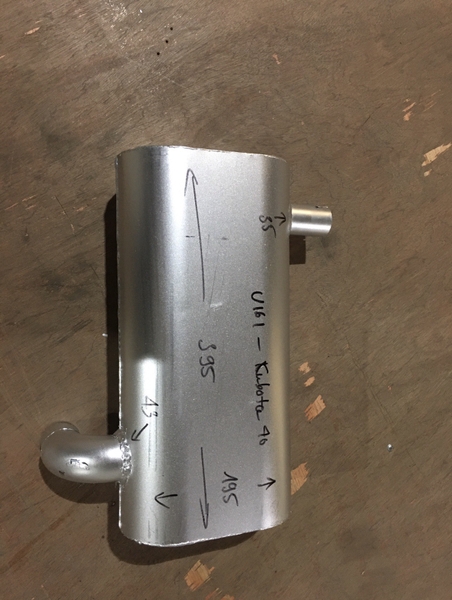 BẦU GIẢM THANH KUBOTA KX40 KX505 U161 - HF