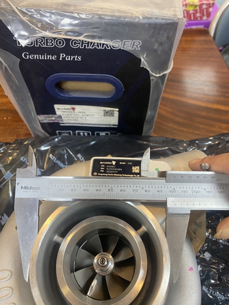 TUR BO PC300-7/H1E/6D114/6CT8.3 ĐỜI THẤP.ĐẾ(70*83) CỔ HÚT(55*66) CỔ GIÓ(89*103) HOLSET