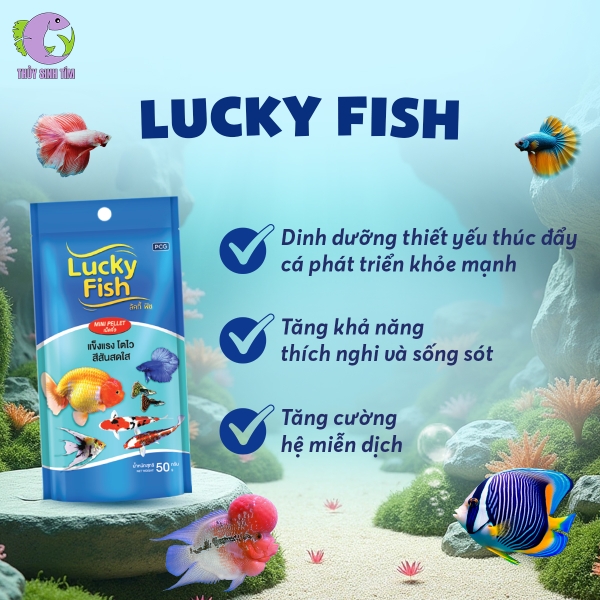 Thức ăn cho cá cảnh LUCKY FISH - 2