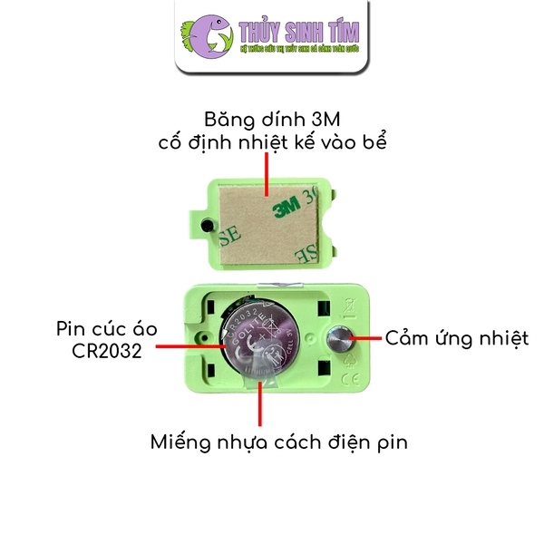 Nhiệt kế điện tử LED - 3