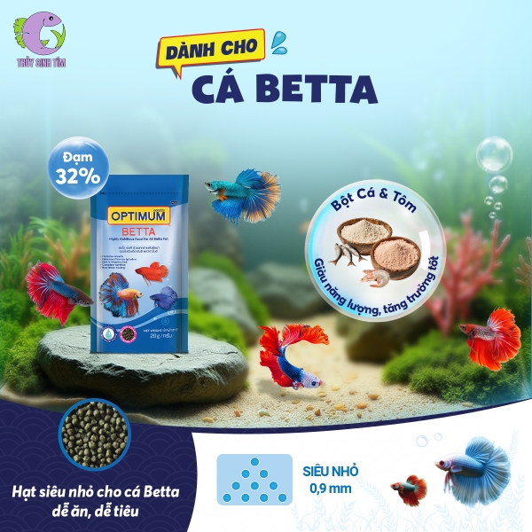 Thức Ăn Cho Cá Betta OPTIMUM - 1
