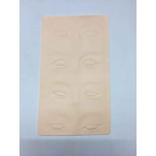 Da Giả Tập Học Phun Xăm Mày Môi Mí Cho Học Viên –Trắng Trơn Không Bột, Điêu Khắc Hồng 3D Mặt Mắt Môi