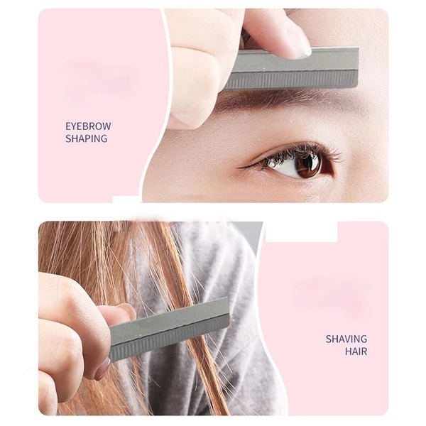 Dao Cạo Lông Mày DC7 Chính Hãng Dùng Trong Trang Điểm, Phun Xăm, Dao Cạo Chân Mày Chất Lượng ( 10 Dao/Hộp )