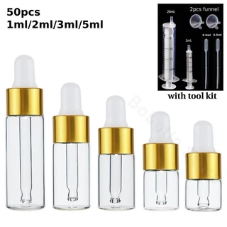 Lọ chiết dung dịch,chiết nước hoa chai thủy tinh có núm 5ml 10 ml