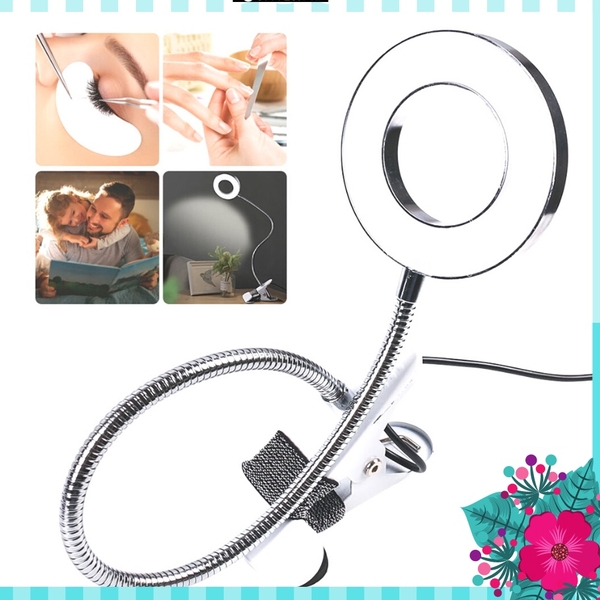 Đèn kẹp bàn, đèn led mini đa năng 2 chế độ sáng