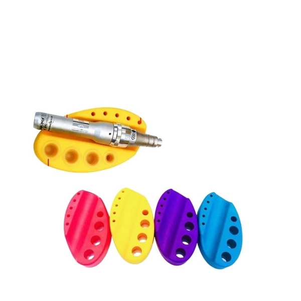 Đế(khay) đựng chum(hũ) mực phun xăm Silicon Meka Sắt đủ kiểu dáng, Để máy xăm