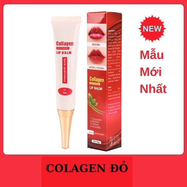 Dưỡng Kích Màu Môi sau phun xăm collagen chính hãng, dưỡng colagen kích màu môi sau phun xăm