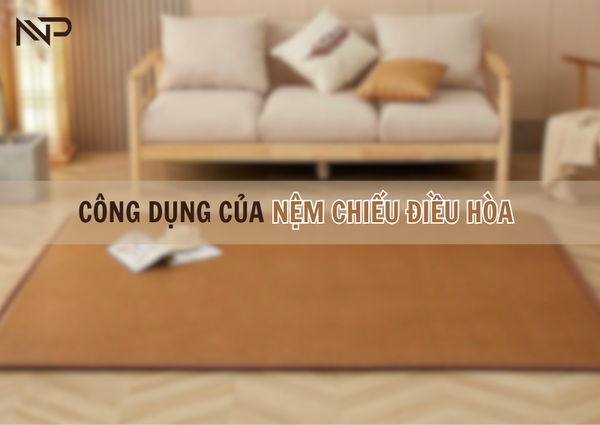 NỆM CHIẾU MÂY ĐIỀU HÒA - GIẢI PHÁP MÁT MẺ HOÀN HẢO CHO MÙA HÈ