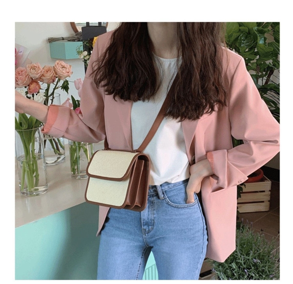 Áo blazer nữ phối chân váy ngắn có bigsize đa năng Tuvada - SVN132